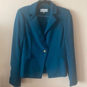 Teal Calvin Klein Blazer